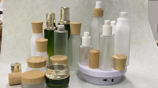 30ml-1000ml Food Storage Round Glass Jar with Plastic Lid