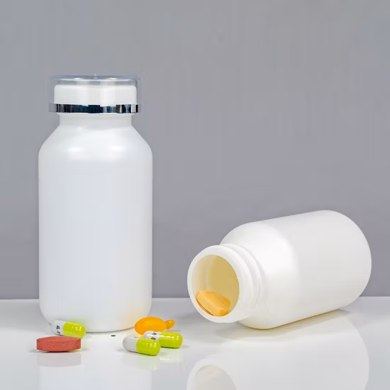 Neuankömmling, 38 mm Hals, fertig, hohe Dichte, leer, Sauerstoffbeständigkeit, schräge Schulter, Pille, Kapsel, Tabletten, Ergänzung, Plastikflasche