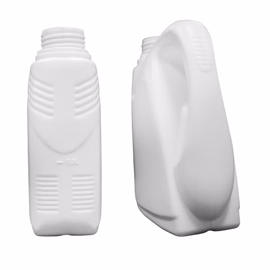 Kundenspezifischer leerer 1000-ml-1-l-Flüssigwaschmittel-Verpackungsbehälter aus HDPE-Kunststoff
