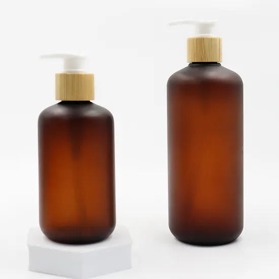 Braune 500-ml-1000-ml-PP-, PE-, HDPE-Kosmetik-Shampoo-Medizin-Haustier-Tagesimpfstoff-Tier-Plastikflasche mit Deckel