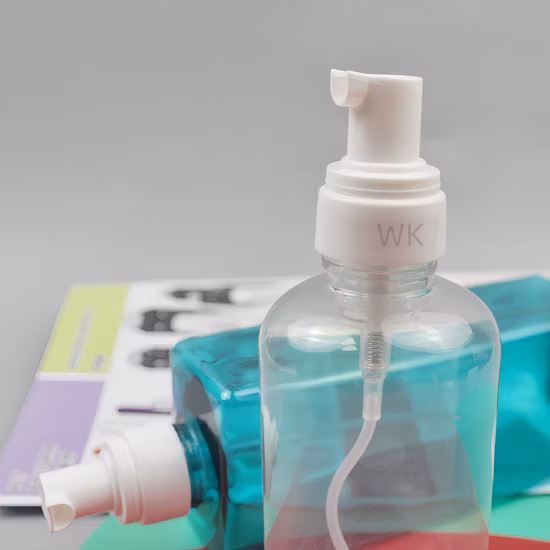 OEM-Fabrik-Schaumpumpen-Kunststoffflaschen, kundenspezifische Farben, Mousse-Schaum-Schaumseifen-Pumpflasche
